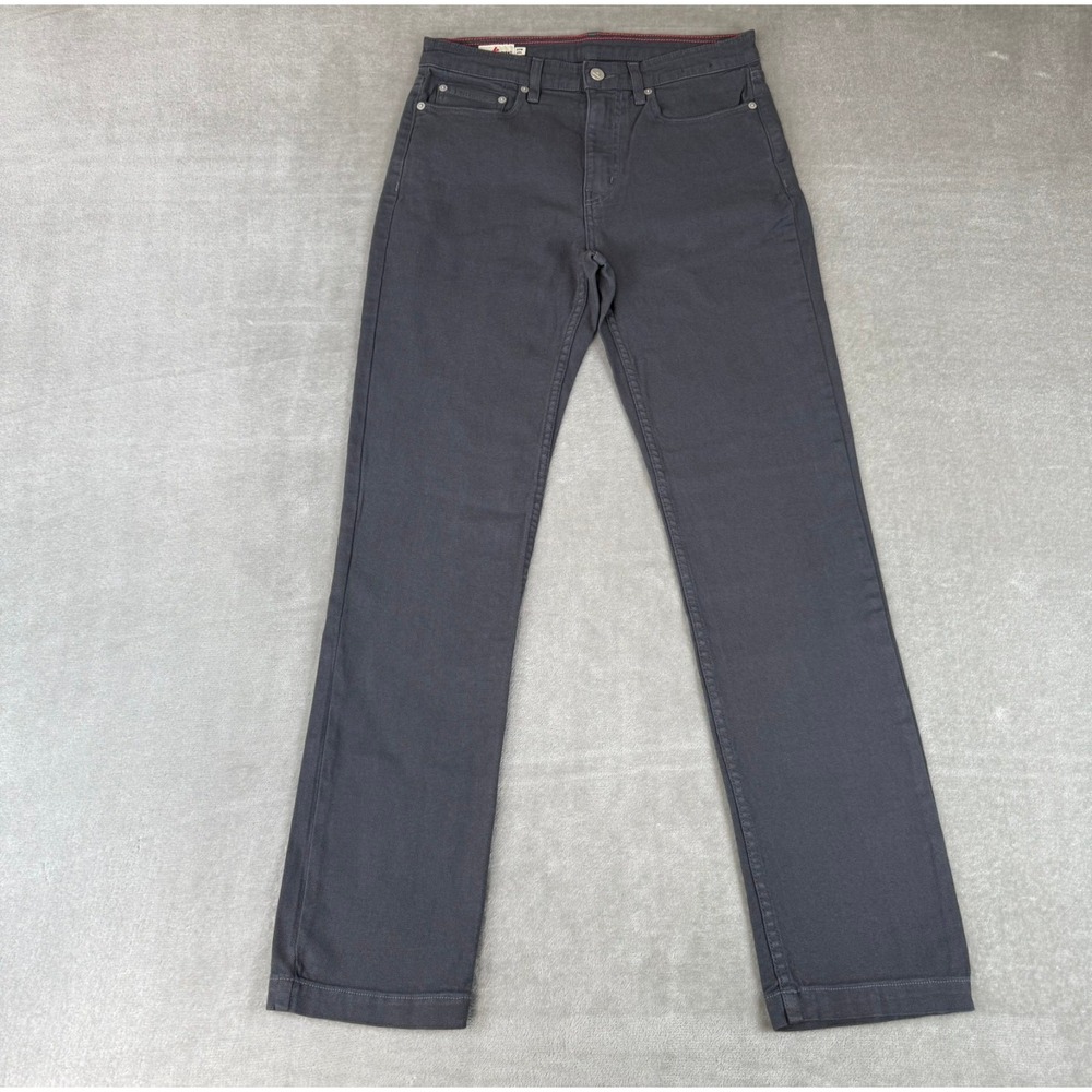American Giant Roughneck Stretch Canvas Pants Mens 30x32 Iron Gray $165 USA NWOT